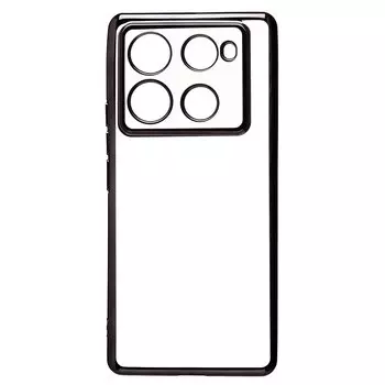 Чехол-накладка Activ Pilot для смартфона Infinix Note 40 Pro+ 5G, силикон, черный/прозрачный (230667)