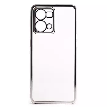 Чехол-накладка Activ Pilot для смартфона Oppo Reno 7, силикон, серебристый (217729)