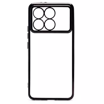 Чехол-накладка Activ Pilot для смартфона Poco F6 Pro, силикон, черный (233669)