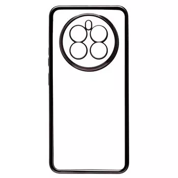 Чехол-накладка Activ Pilot для смартфона Realme 12+ 5G, силикон, черный/прозрачный (229126)