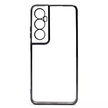 Чехол-накладка Activ Pilot для смартфона Realme C65, силикон, черный/прозрачный (231065)