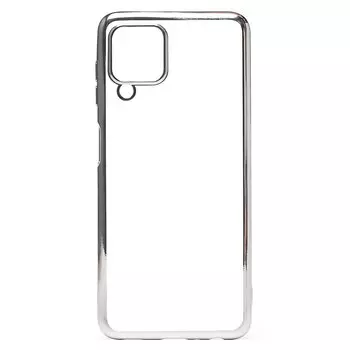 Чехол-накладка Activ Pilot для смартфона Samsung Galaxy M22, силикон, серебристый (133416)