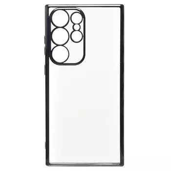 Чехол-накладка Activ Pilot для смартфона Samsung SM-S918 Galaxy S23 Ultra, пластик, TPU, черный/прозрачный (213314)