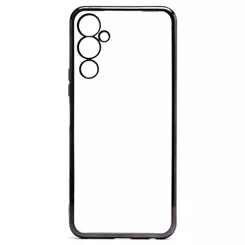 Чехол-накладка Activ Pilot для смартфона TECNO Pova 4, пластик, TPU, черный/прозрачный (213379)