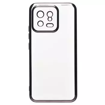 Чехол-накладка Activ Pilot для смартфона Xiaomi 13, пластик, TPU, черный/прозрачный (213268)