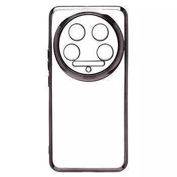 Чехол-накладка Activ Pilot для смартфона Xiaomi 14 Ultra, силикон, черный/прозрачный (229147)