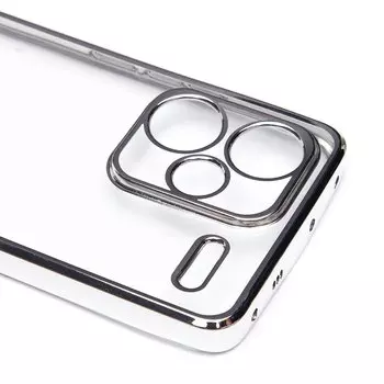 Чехол-накладка Activ Pilot для смартфона Xiaomi Redmi Note 13 Pro, силикон, серебристый (223929)