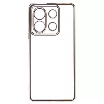 Чехол-накладка Activ Pilot для смартфона Xiaomi Redmi Note 13 5G, силикон, серебристый (223949)