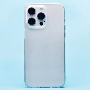 Чехол-накладка Activ SC123 для смартфона Apple iPhone 15 Pro Max, силикон, белый (227426)