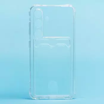 Чехол-накладка Activ SC276 для смартфона Samsung Galaxy S24+, силикон, прозрачный (221462)