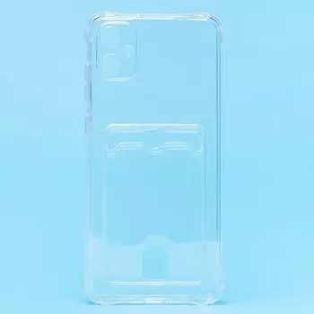 Чехол-накладка Activ SC276 для смартфона Samsung SM-A055 Galaxy A05, силикон, прозрачный (224005)