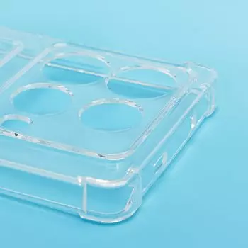 Чехол-накладка Activ SC276 с кардхолдером для смартфона Infinix Note 40 5G, силикон, прозрачный (234003)