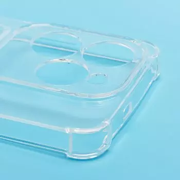 Чехол-накладка Activ SC276 с кардхолдером для смартфона TECNO Spark 20 Pro 5G, силикон, прозрачный (234024)