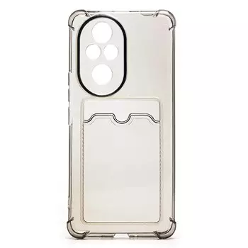 Чехол-накладка Activ SC276 с картхолдером для смартфона HONOR 200 Pro, силикон, черный (237826)