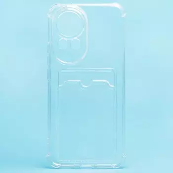 Чехол-накладка Activ SC276 с картхолдером для смартфона Huawei Nova 13, силикон, прозрачный (238479)