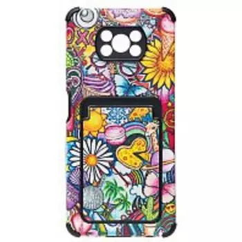 Чехол-накладка Activ SC284 для смартфона Xiaomi Poco X3/Poco X3 Pro, силикон, цветной принт (210562)