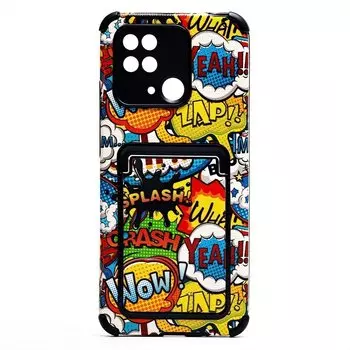 Чехол-накладка Activ SC284 для смартфона Xiaomi Redmi 10C, силикон, цветной принт (210528)