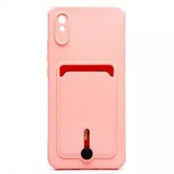 Чехол-накладка Activ SC304 для смартфона Redmi Xiaomi Redmi 9A/Redmi 9i, пластик/силикон, бледно-розовый (208814)