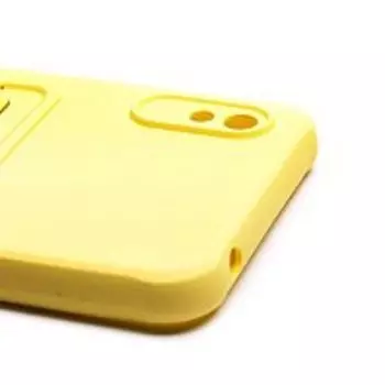 Чехол-накладка Activ SC304 для смартфона Redmi Xiaomi Redmi 9A/Redmi 9i, пластик/силикон, желтый (208815)