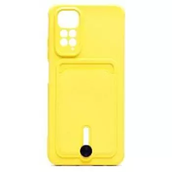 Чехол-накладка Activ SC304 для смартфона Redmi Xiaomi Redmi Note 11 4G Global/Redmi Note 11S 4G, пластик, силикон, желтый (208787)