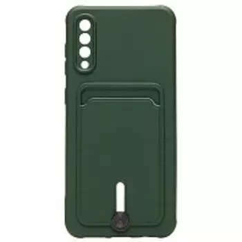 Чехол-накладка Activ SC304 для смартфона Samsung Samsung Galaxy A30s/Galaxy A50/Galaxy A50s, пластик/силикон, темно-зеленый (208729)