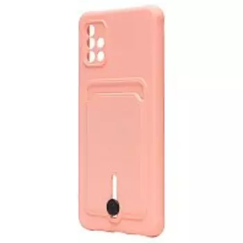 Чехол-накладка Activ SC304 для смартфона Samsung Samsung SM-A515 Galaxy A51 4G, пластик/силикон, светло-розовый (208739)