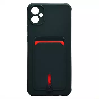 Чехол-накладка Activ SC304 для смартфона Samsung SM-A055 Galaxy A05, пластик/силикон, темно-зелёный (223983)