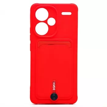 Чехол-накладка Activ SC304 для смартфона Xiaomi Redmi Note 13 Pro+, пластик/силикон, красный (223987)