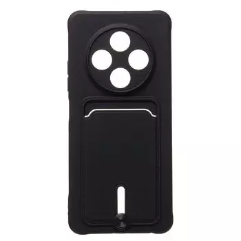 Чехол-накладка Activ SC304 с картхолдером для смартфона TECNO Spark 30 4G, силикон, черный (237637)