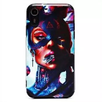 Чехол-накладка Activ SC310 для смартфона Apple iPhone XR, пластик/силикон, цветной принт (209564)