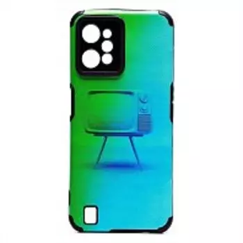 Чехол-накладка Activ SC310 для смартфона Realme realme C31, силикон/пластик, цветной принт (209647)