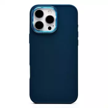 Чехол-накладка Activ SC311 для смартфона Apple iPhone 16 Pro Max, силикон, темно-синий (238183)