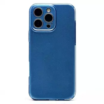 Чехол-накладка Activ SC328 для смартфона Apple iPhone 16 Pro Max, силикон, голубой (235198)