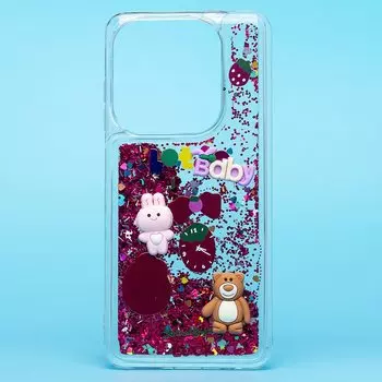 Чехол-накладка Activ SC331 для смартфона Infinix Hot 40i, силикон, бордовый 003 (236425)