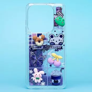 Чехол-накладка Activ SC331 для смартфона Infinix Hot 40i, силикон, фиолетовый 003 (236426)