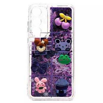 Чехол-накладка Activ SC331 для смартфона Samsung Galaxy A35, силикон, фиолетовый (238190)