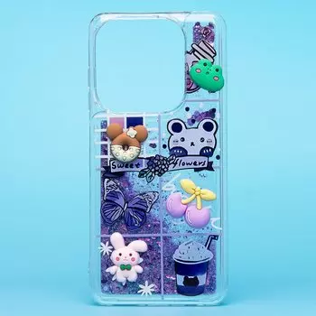 Чехол-накладка Activ SC331 для смартфона TECNO Spark 20C, силикон, фиолетовый 003 (236424)