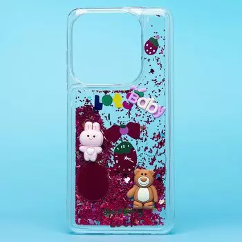 Чехол-накладка Activ SC331 для смартфона TECNO Spark Go 2024, силикон, бордовый 003 (236421)