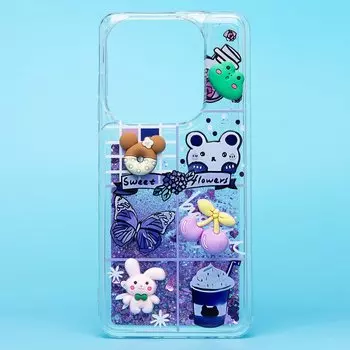 Чехол-накладка Activ SC331 для смартфона TECNO Spark Go 2024, силикон, фиолетовый 003 (236422)