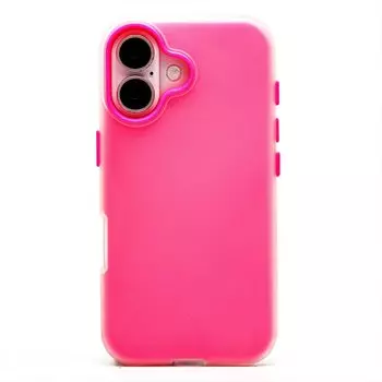 Чехол-накладка Activ SC346 для смартфона Apple iPhone 16, силикон, розовый (238146)