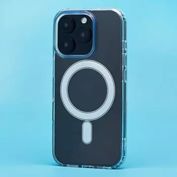 Чехол-накладка Activ SM006 SafeMag для смартфона Apple iPhone 16 Pro, силикон, прозрачный (234515)