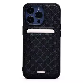 Чехол-накладка Activ SM022 для смартфона Apple iPhone 13 Pro, силикон, черный (226378)