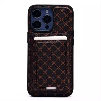 Чехол-накладка Activ SM022 для смартфона Apple iPhone 13 Pro, силикон, коричневый (226379)