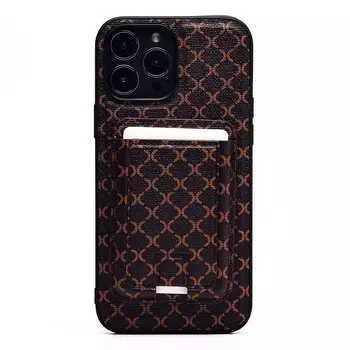 Чехол-накладка Activ SM022 для смартфона Apple iPhone 13 Pro Max, силикон, коричневый (226382)