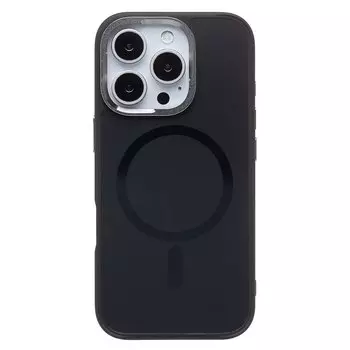 Чехол-накладка Activ SM023 SafeMag для смартфона Apple iPhone 16 Pro, силикон, черный (236548)