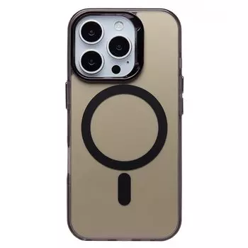 Чехол-накладка Activ SM025 SafeMag для смартфона Apple iPhone 16 Pro, силикон, черный (235558)