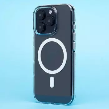 Чехол-накладка Activ SM039 SafeMag для смартфона Apple iPhone 16 Pro, TPU, прозрачный (238612)