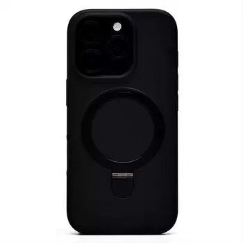 Чехол-накладка Activ SM088 SafeMag для смартфона Apple iPhone 16 Pro, силикон, черный (236507)