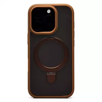 Чехол-накладка Activ SM088 SafeMag для смартфона Apple iPhone 16 Pro, силикон, золотистый (236504)