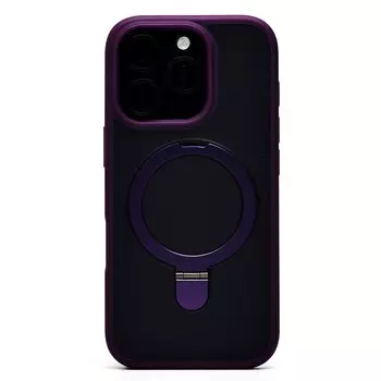 Чехол-накладка Activ SM088 SafeMag для смартфона Apple iPhone 16 Pro, силикон, фиолетовый (236501)